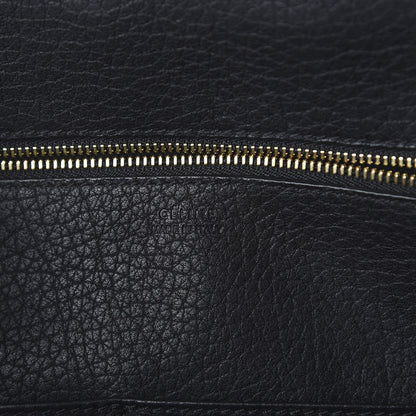 Celine Crisped Calfskin Mini Tie Knot Tote Black 7 of 7