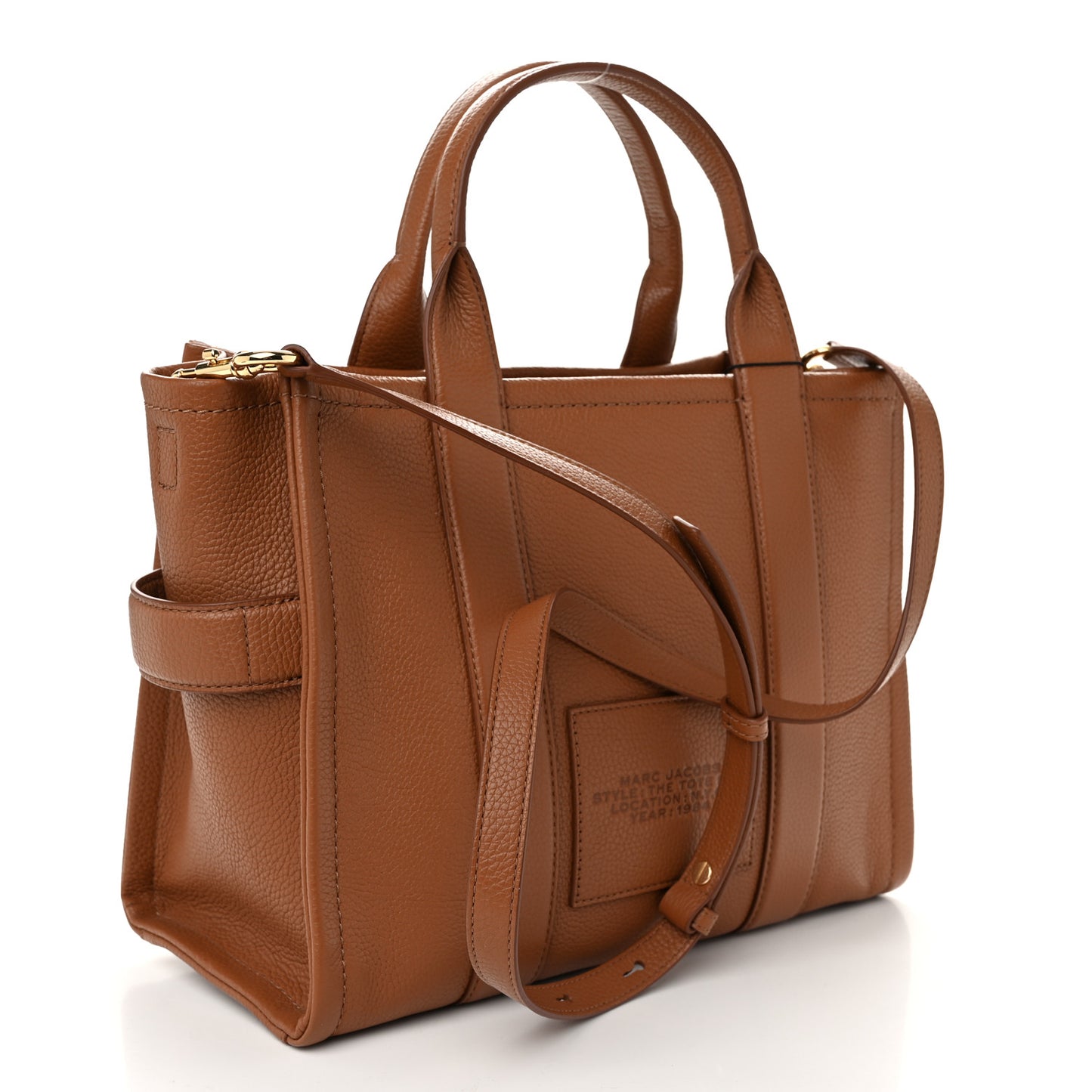 Grained Calfskin Medium The Tote Bag Argan Oil
