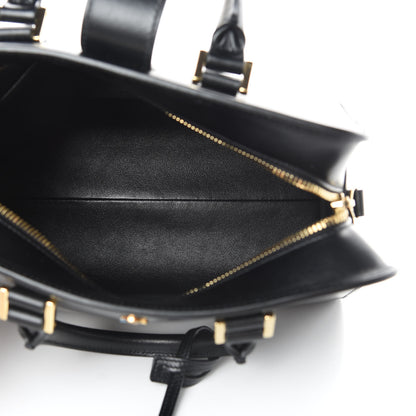 Saint Laurent Calfskin Monogram Baby Cabas Black 5 of 11