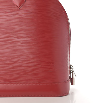 Louis Vuitton Epi Alma GM Carmine 9 of 10