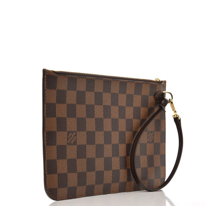 Louis Vuitton Damier Ebene Neverfull MM GM Pochette 3 of 7