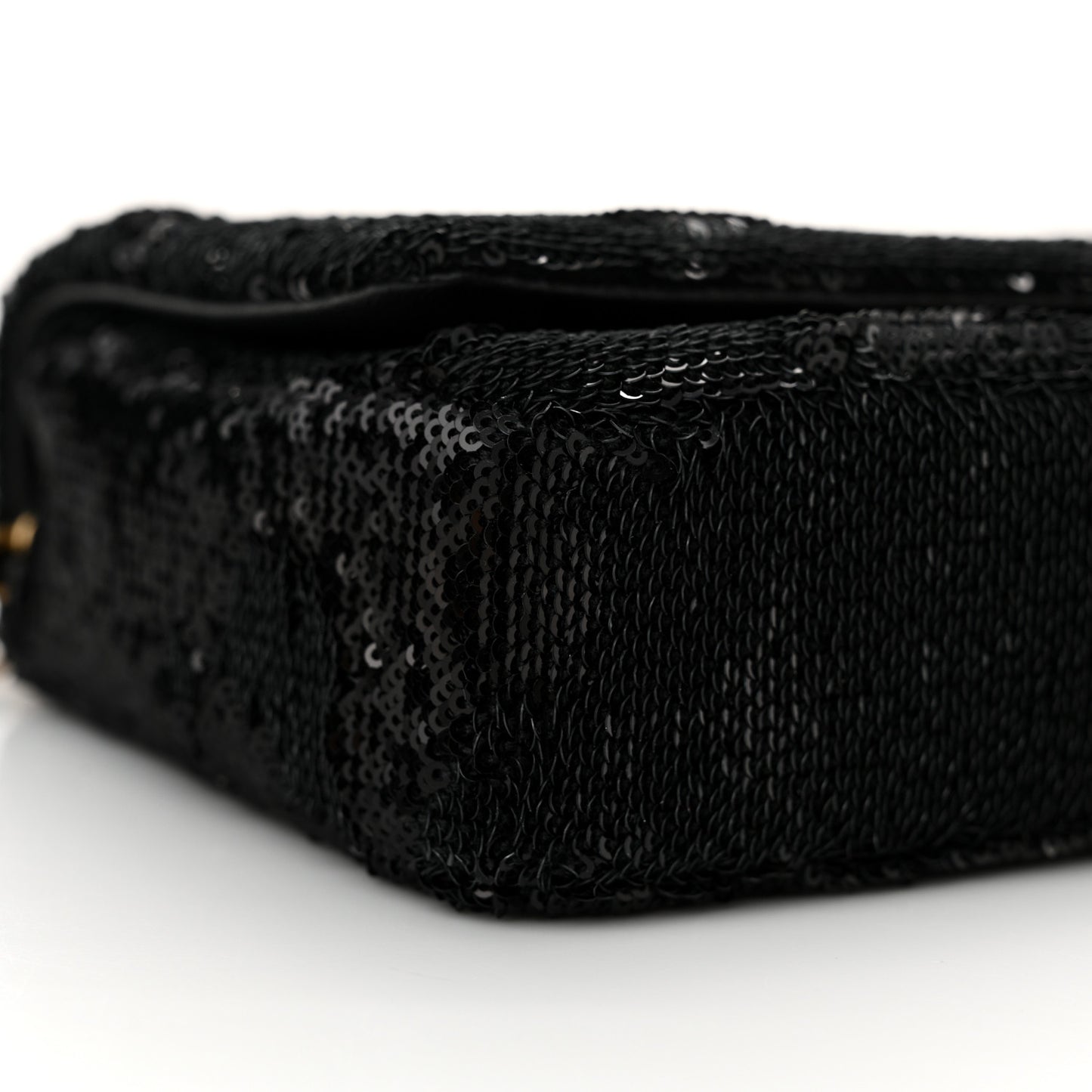 Sequin Paris Cosmopolite Dare To Disturb Flap Black Gold