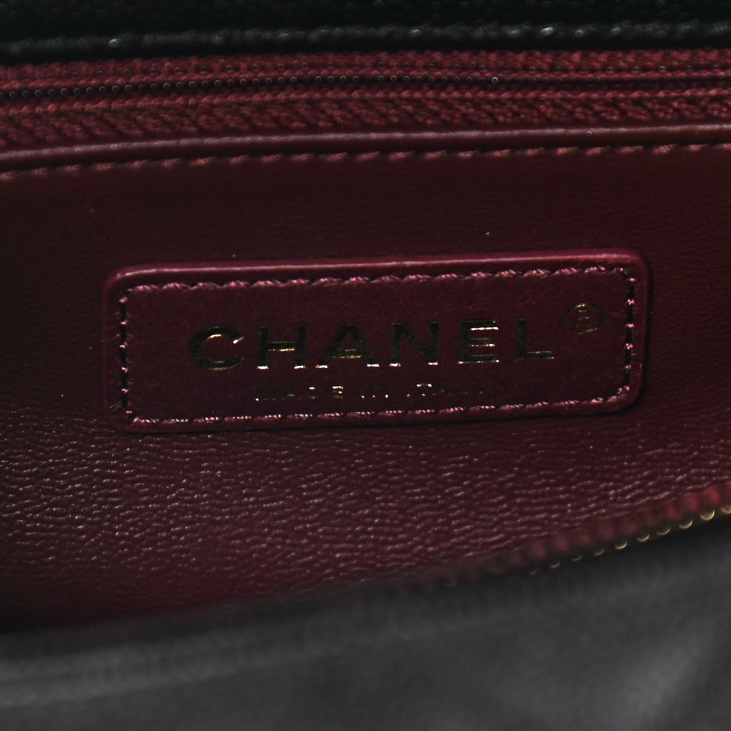 Chanel Caviar Quilted Small Coco Handle Flap Black 6 of 10