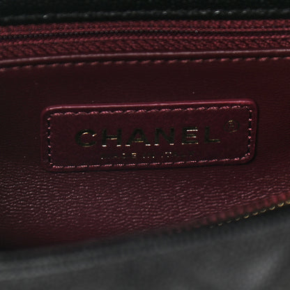 Chanel Caviar Quilted Small Coco Handle Flap Black 6 of 10