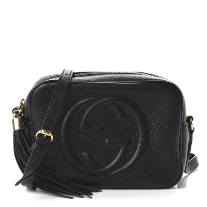Gucci Pebbled Calfskin Small Soho Disco Bag Black 1 of 11