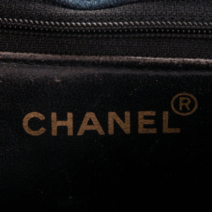 Chanel Denim Small Single Flap Blue 6 of 6