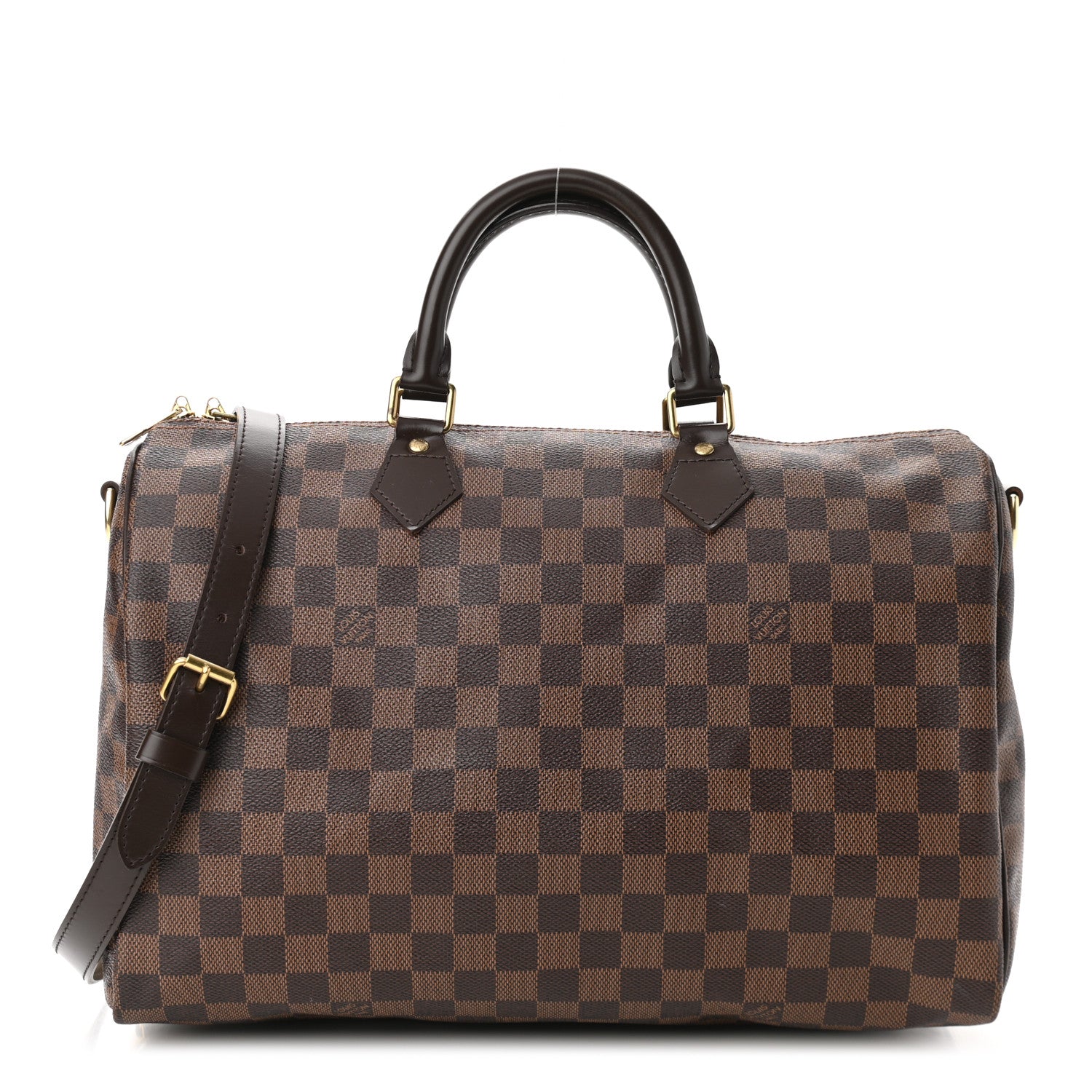 Louis Vuitton Damier Ebene Speedy Bandouliere 35 1 of 11
