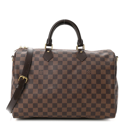 Louis Vuitton Damier Ebene Speedy Bandouliere 35 1 of 11