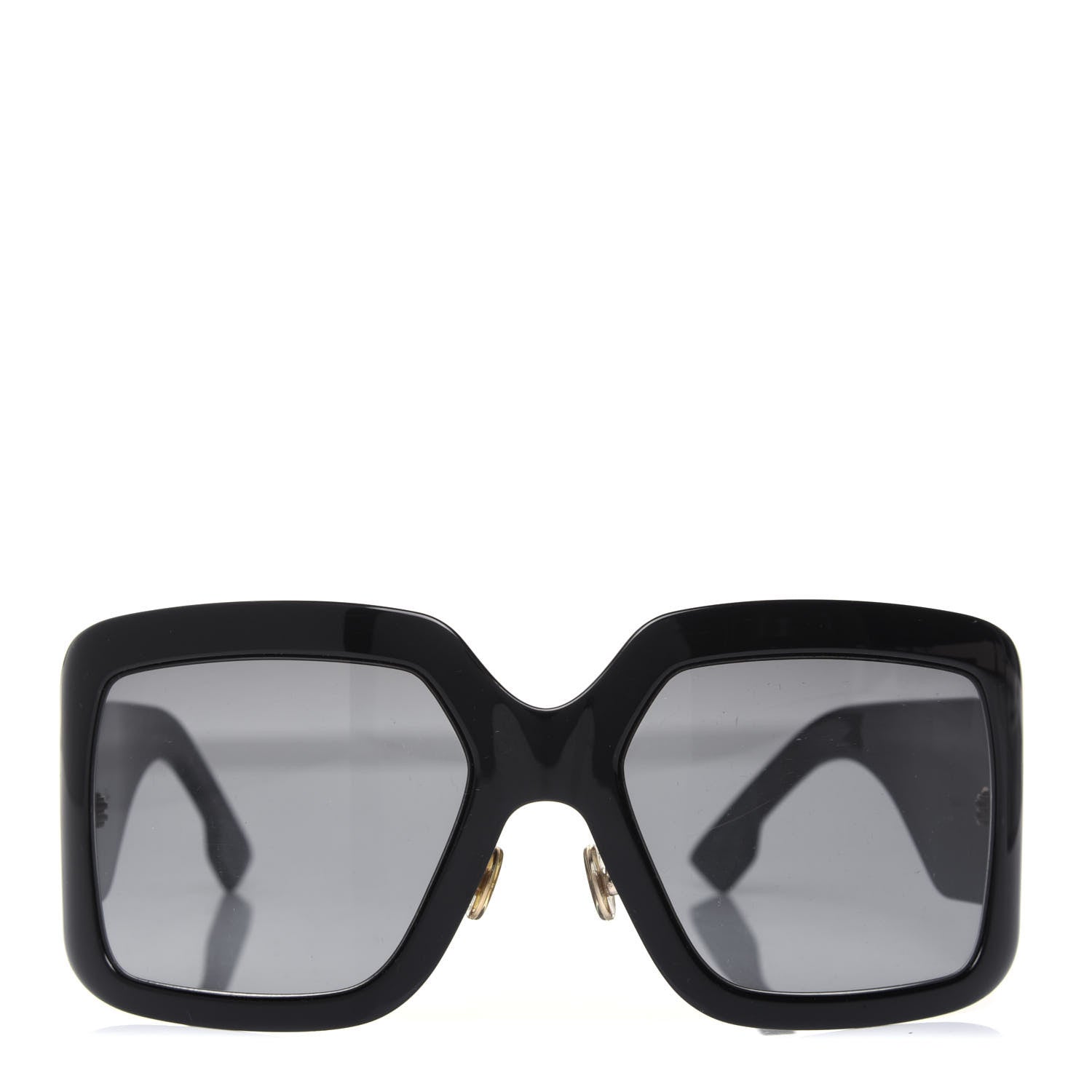 Christian Dior Acetate DiorSo Light 2 Shield Sunglasses Black 2 of 9