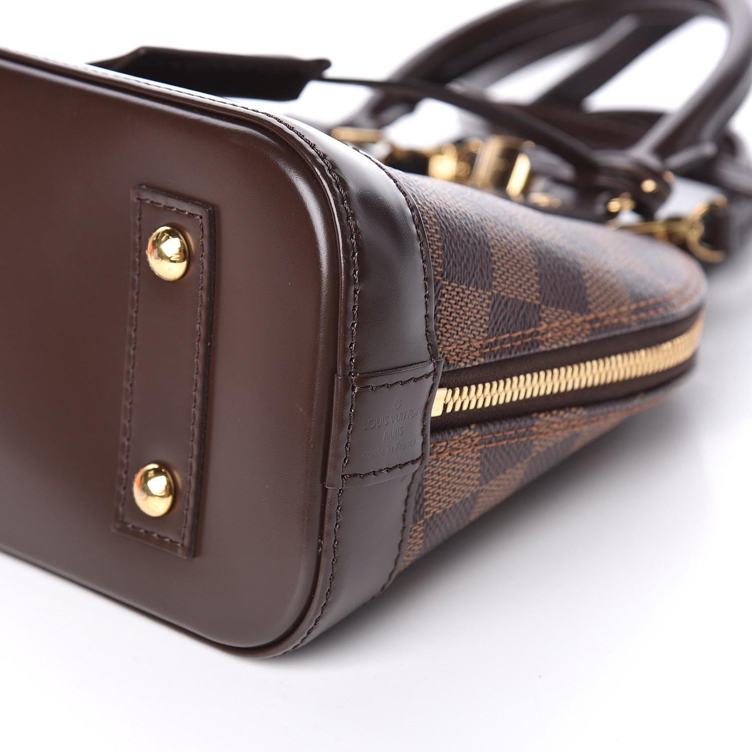 Louis Vuitton Damier Ebene Alma BB 6 of 10