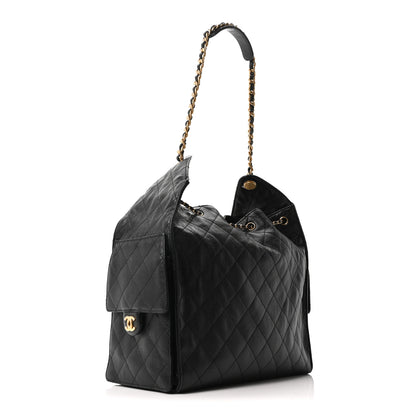 Chanel Caviar Quilted Medium Chanel 25 Handbag Black 4 of 11
