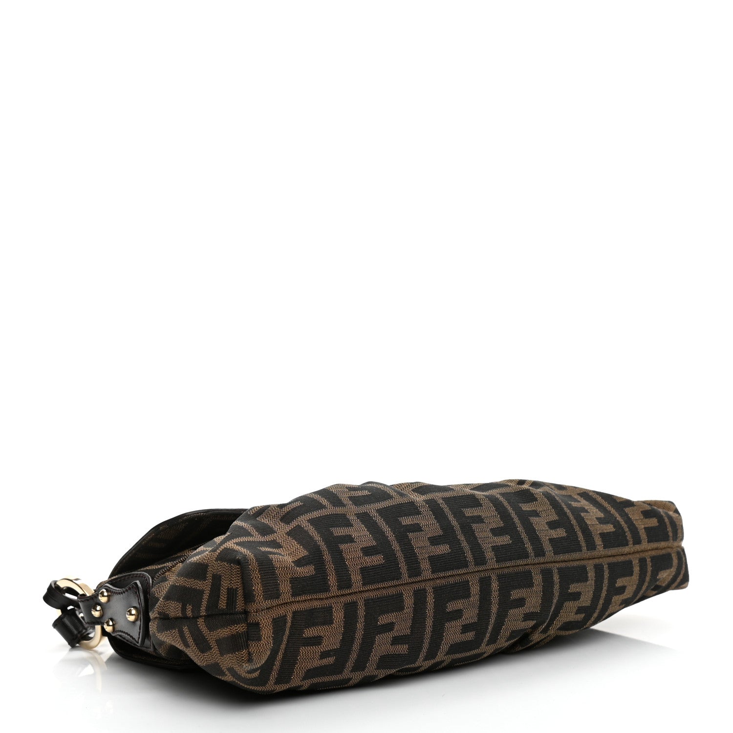 Fendi Zucca Small Chef Shoulder Bag Tobacco 4 of 10