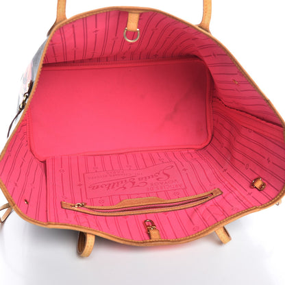 Louis Vuitton Monogram Roses Neverfull MM 5 of 14