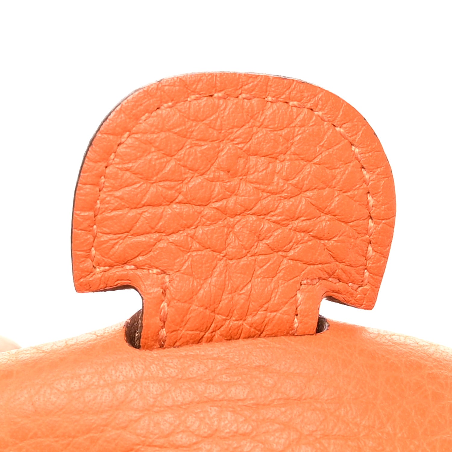 Hermes Taurillon Clemence Evelyne III GM Orange 7 of 10