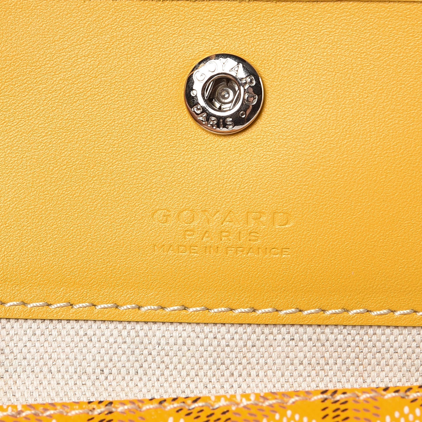 Goyardine Saint Louis PM Yellow