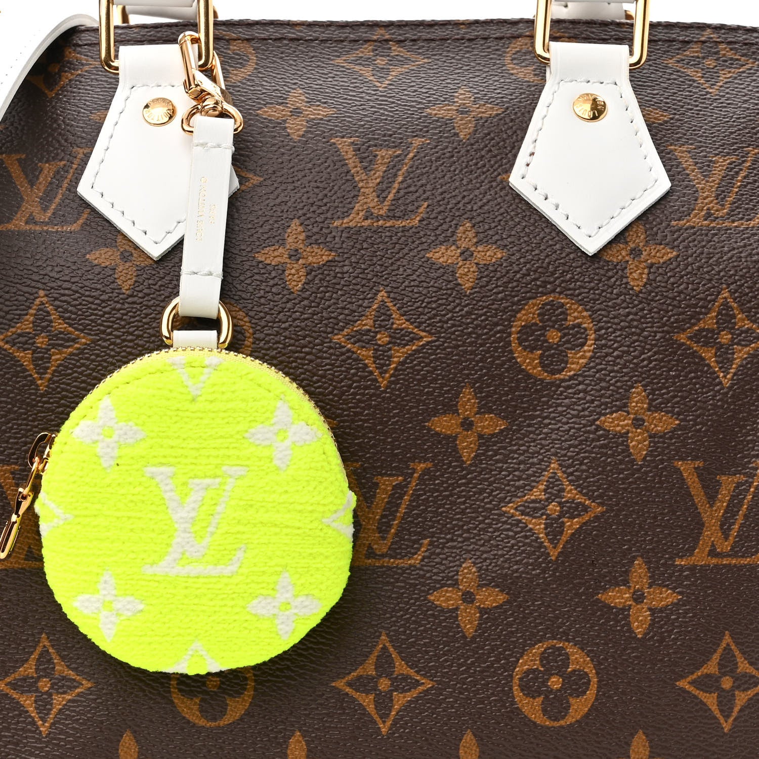 Louis Vuitton Monogram LV Match Speedy Bandouliere 25 White