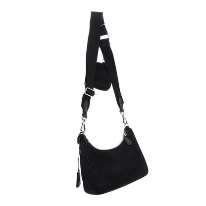 Prada Nylon Re-Edition 2005 Shoulder Bag Black 3 of 12