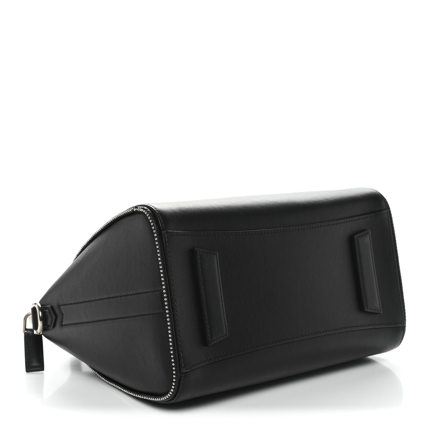 Calfskin Small Studded Antigona Black