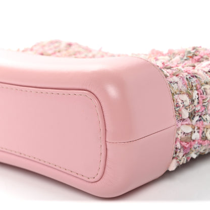 Chanel Tweed Calfskin Small Gabrielle Hobo Light Pink 10 of 10