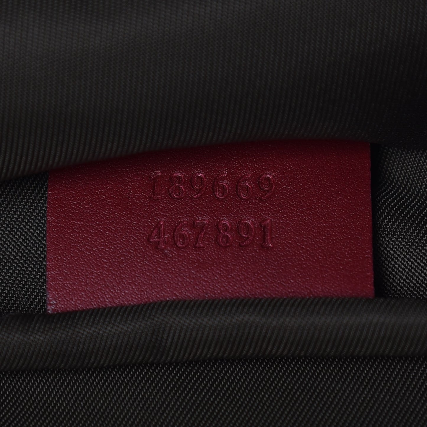 GG Monogram Medium Web Handle Vertical Tote Red