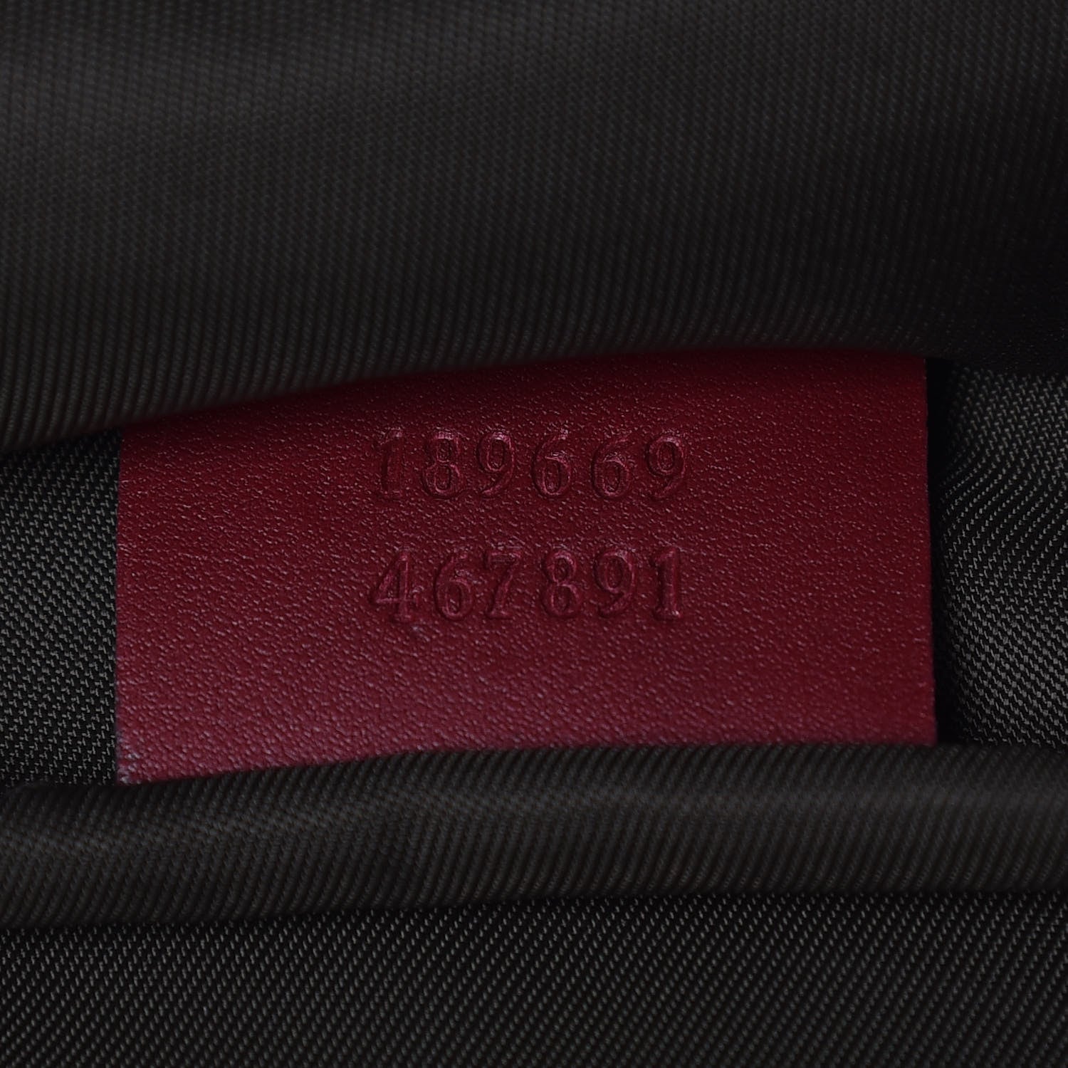 Gucci GG Monogram Medium Web Handle Vertical Tote Red 9 of 11