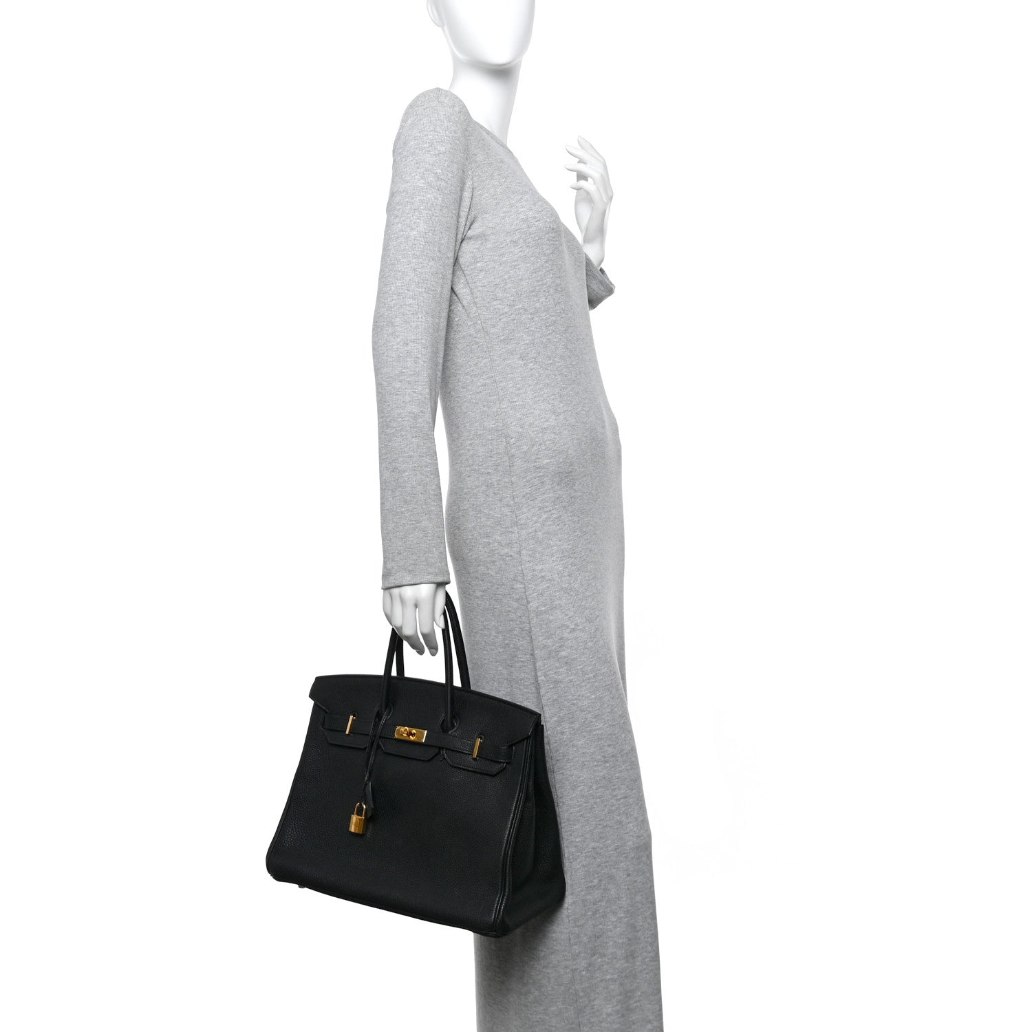 Hermes Togo Birkin 35 Black 2 of 13