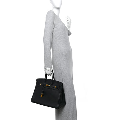 Hermes Togo Birkin 35 Black 2 of 13