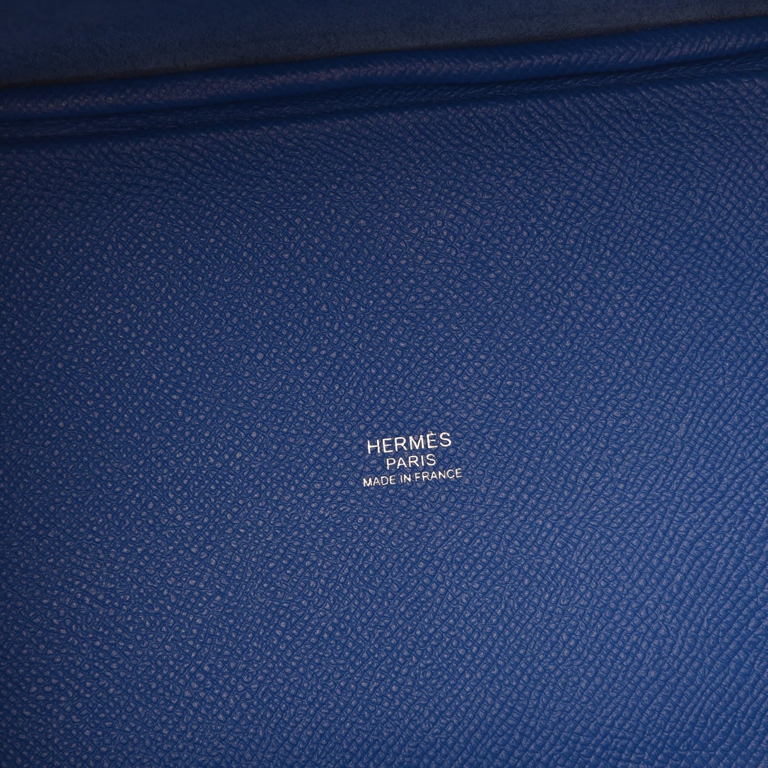 Hermes Epsom Tressage De Cuir Picotin Lock 18 PM Bleu Zellige Bleu Encre Rouge 6 of 9