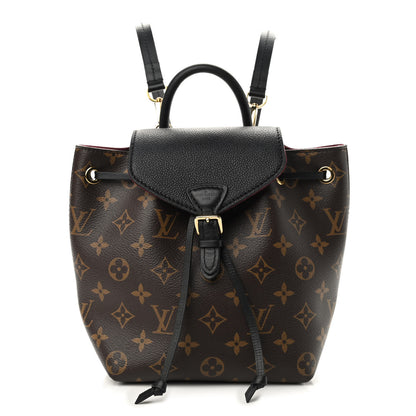 Louis Vuitton Monogram BB Montsouris NM Backpack Black 1 of 11