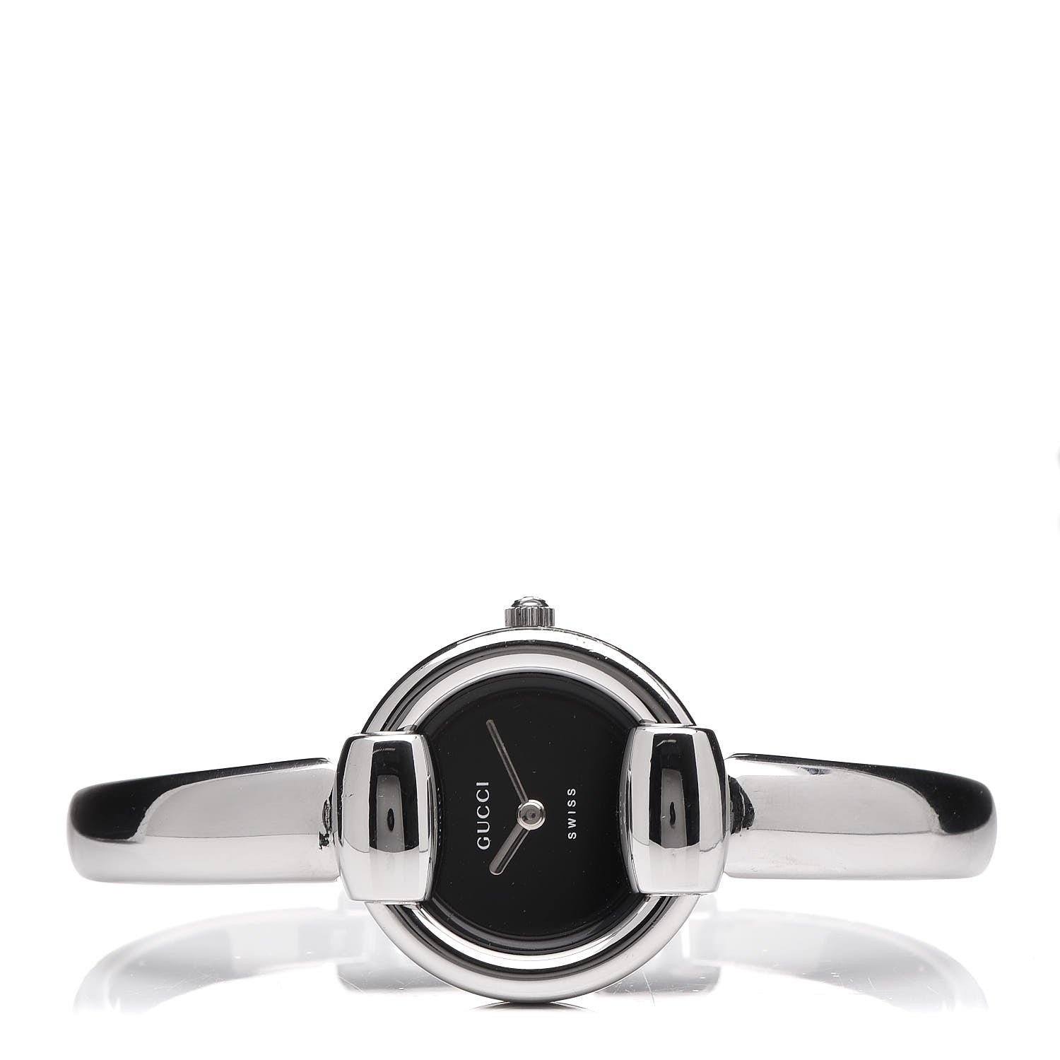 Gucci Stainless Steel 25mm 1400L Quartz Watch Black 3 of 6