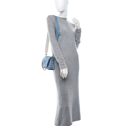 Givenchy Denim Ombre Small 4G Shoulder Bag Blue 2 of 12