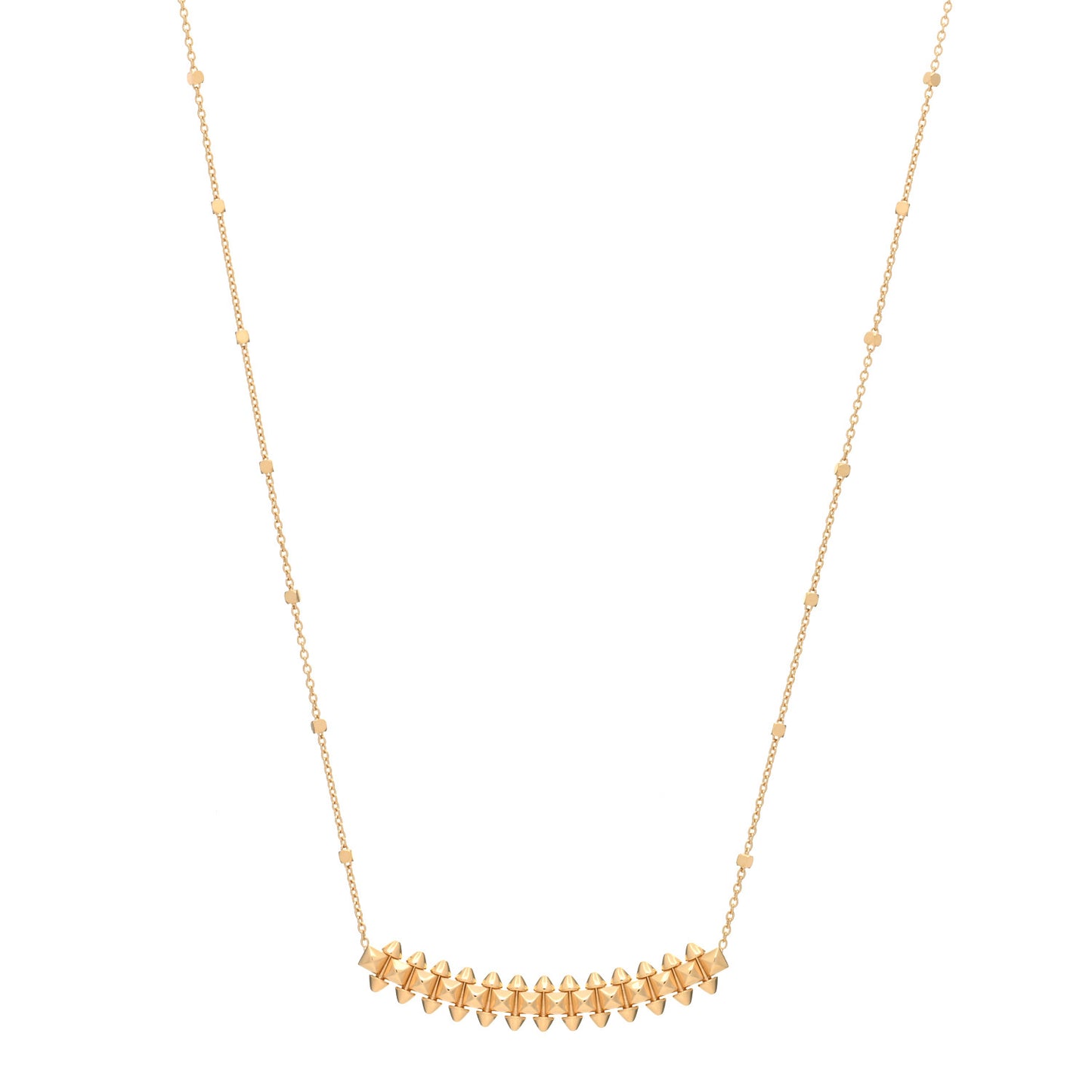 18K Pink Gold Small Clash de Cartier Necklace
