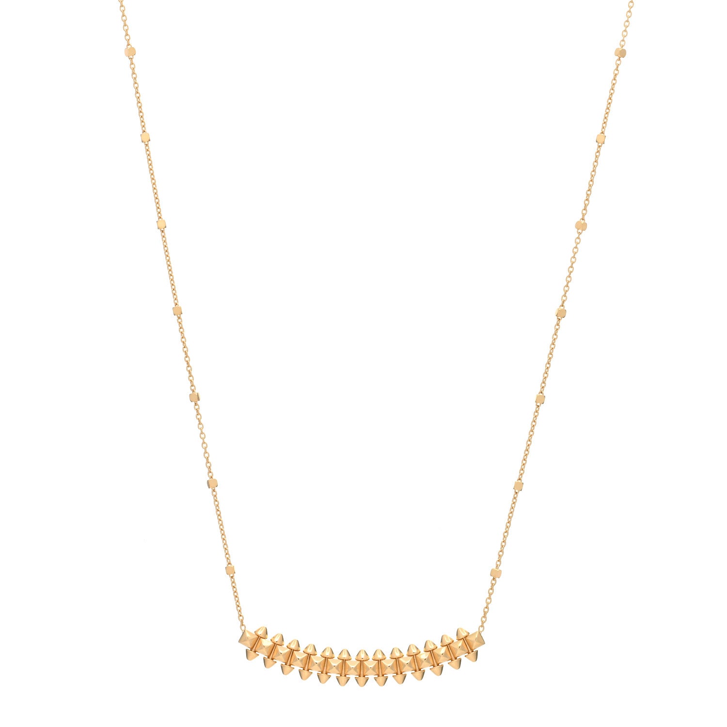 Cartier 18K Pink Gold Small Clash de Cartier Necklace 1 of 3
