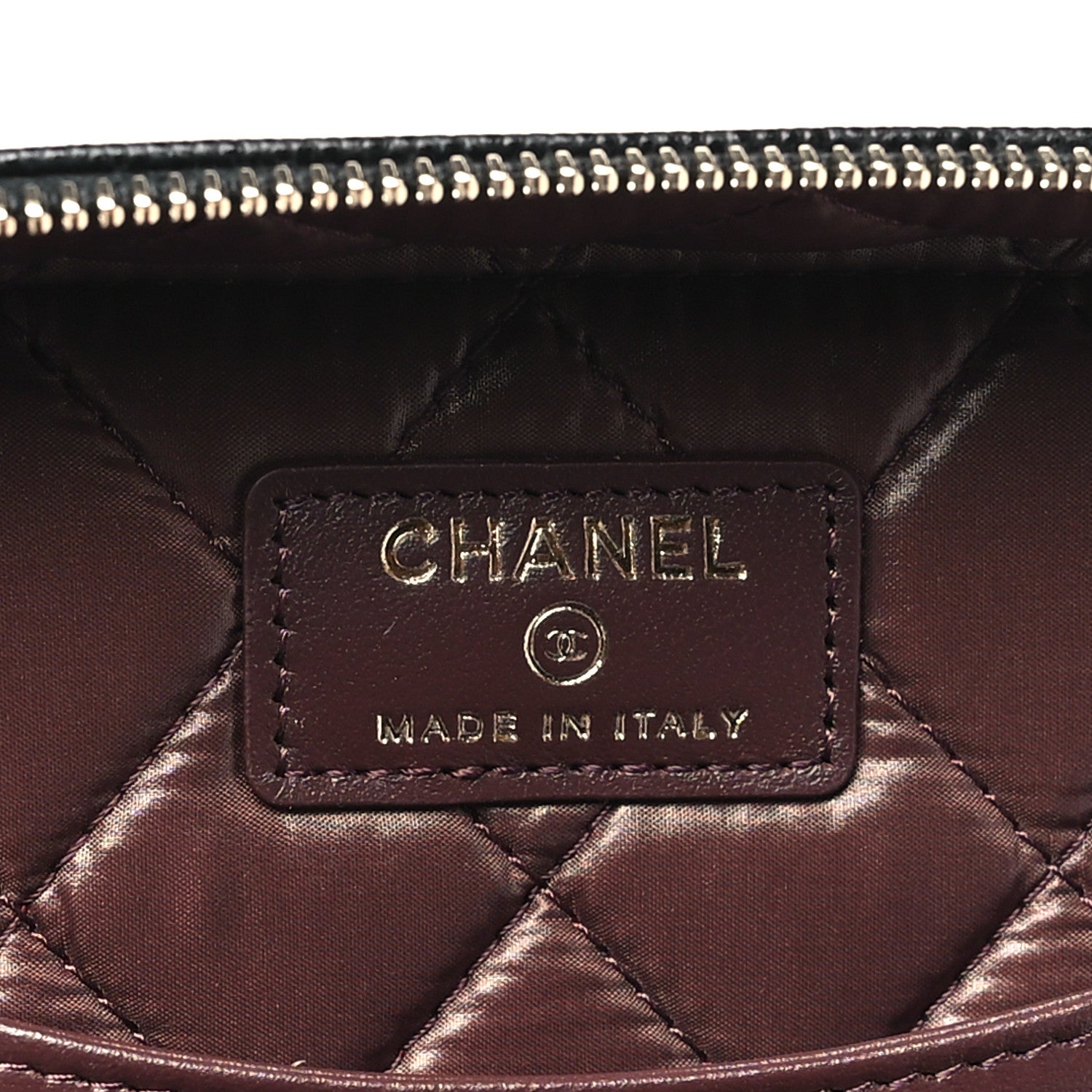 Chanel Caviar Quilted Large Vanity Pouch Black 7 of 12