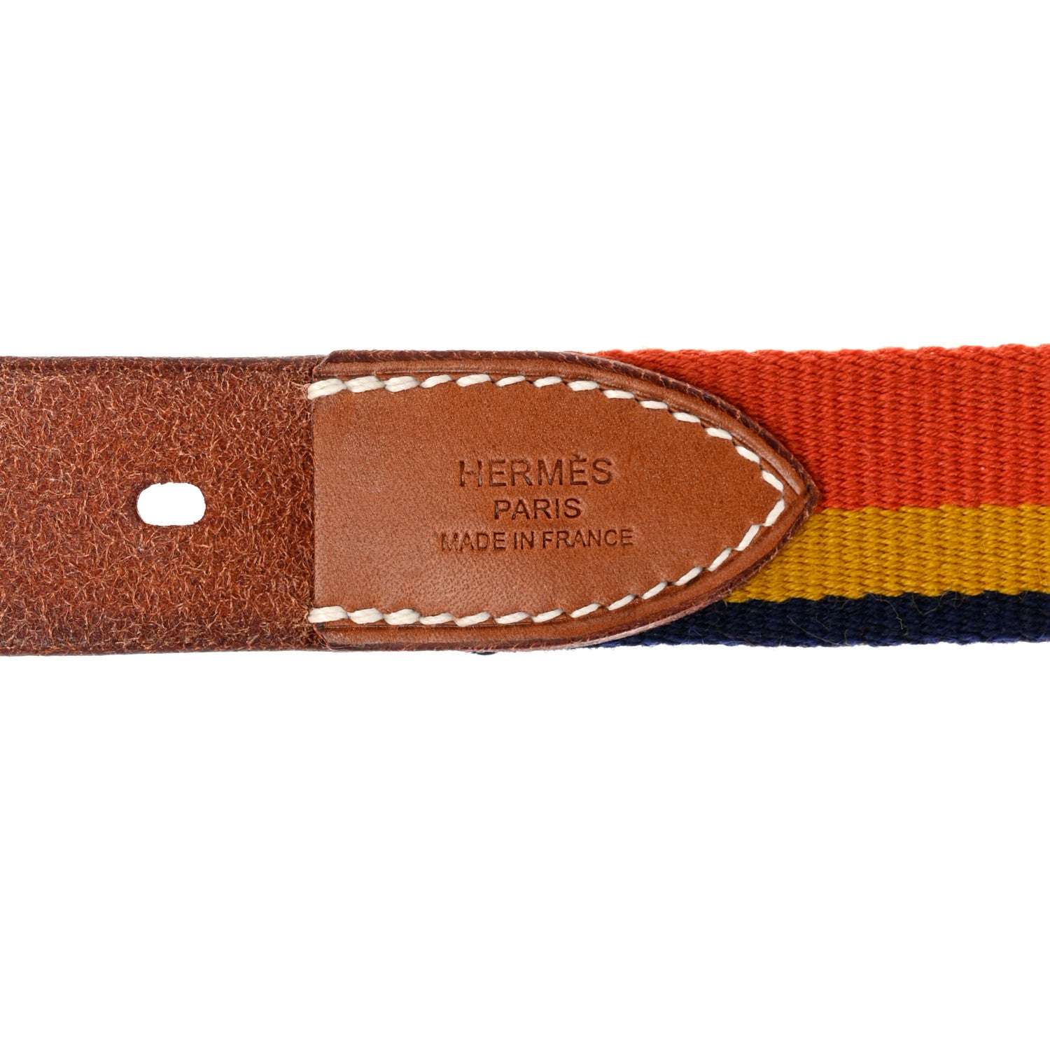 Hermes Toile Natural Bridle Robocar II Dog Collar M Dark Irish 4 of 6
