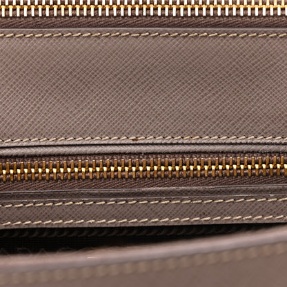 Prada Saffiano Small Galleria Double Zip Tote Argilla 22 of 29