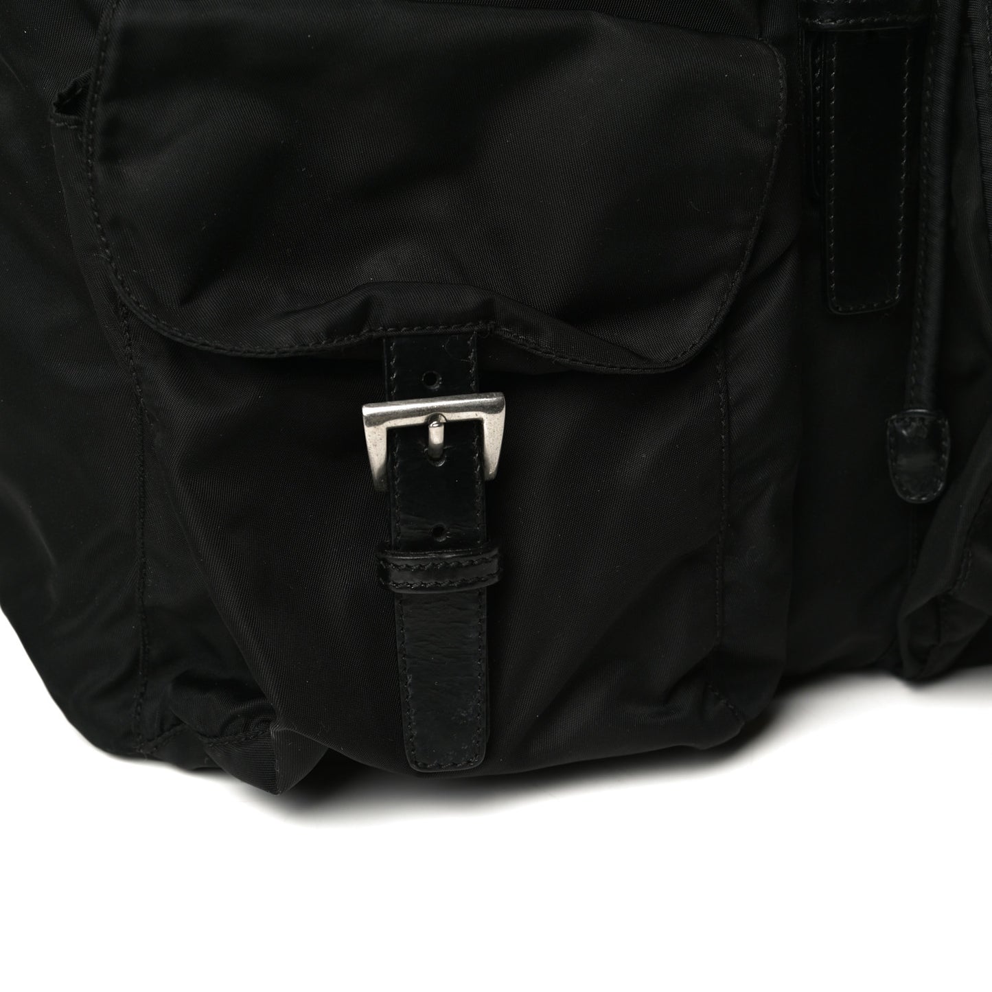 Nylon Vela Medium Backpack Black