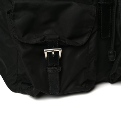 Prada Nylon Vela Medium Backpack Black 15 of 22