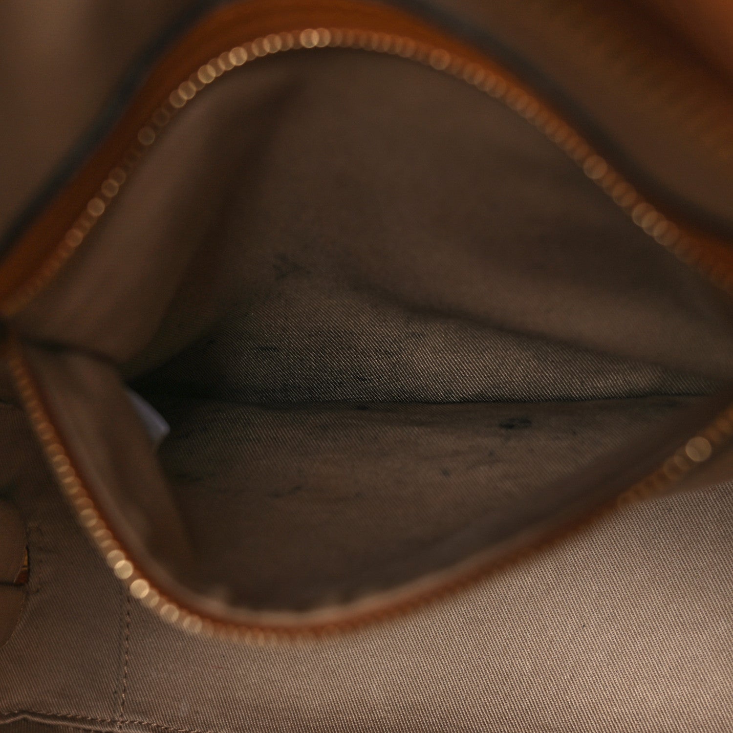 MCM Visetos Medium Half Moon Tote Cognac 14 of 14