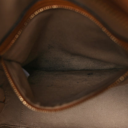 MCM Visetos Medium Half Moon Tote Cognac 14 of 14