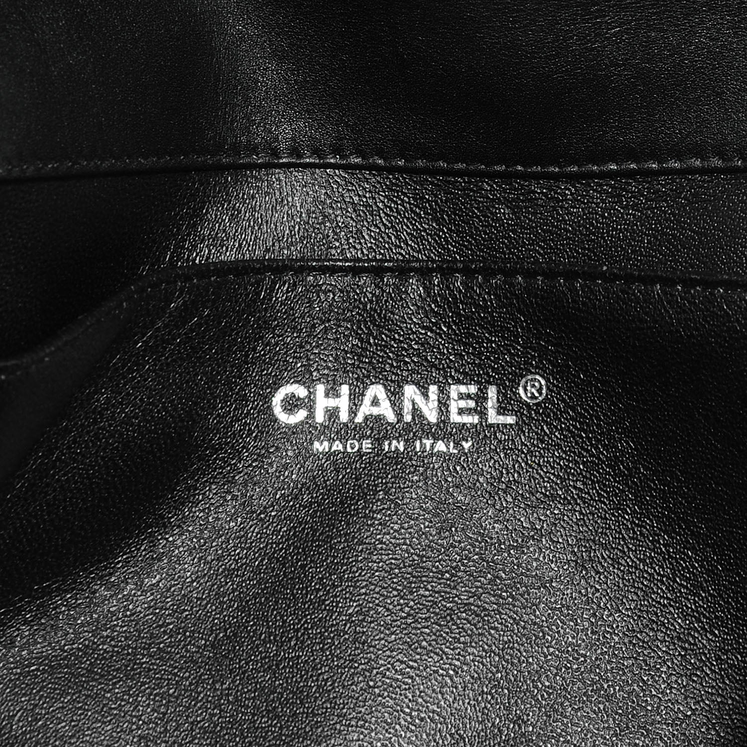 Chanel Patent Quilted Clutch Flap Black 8 of 9