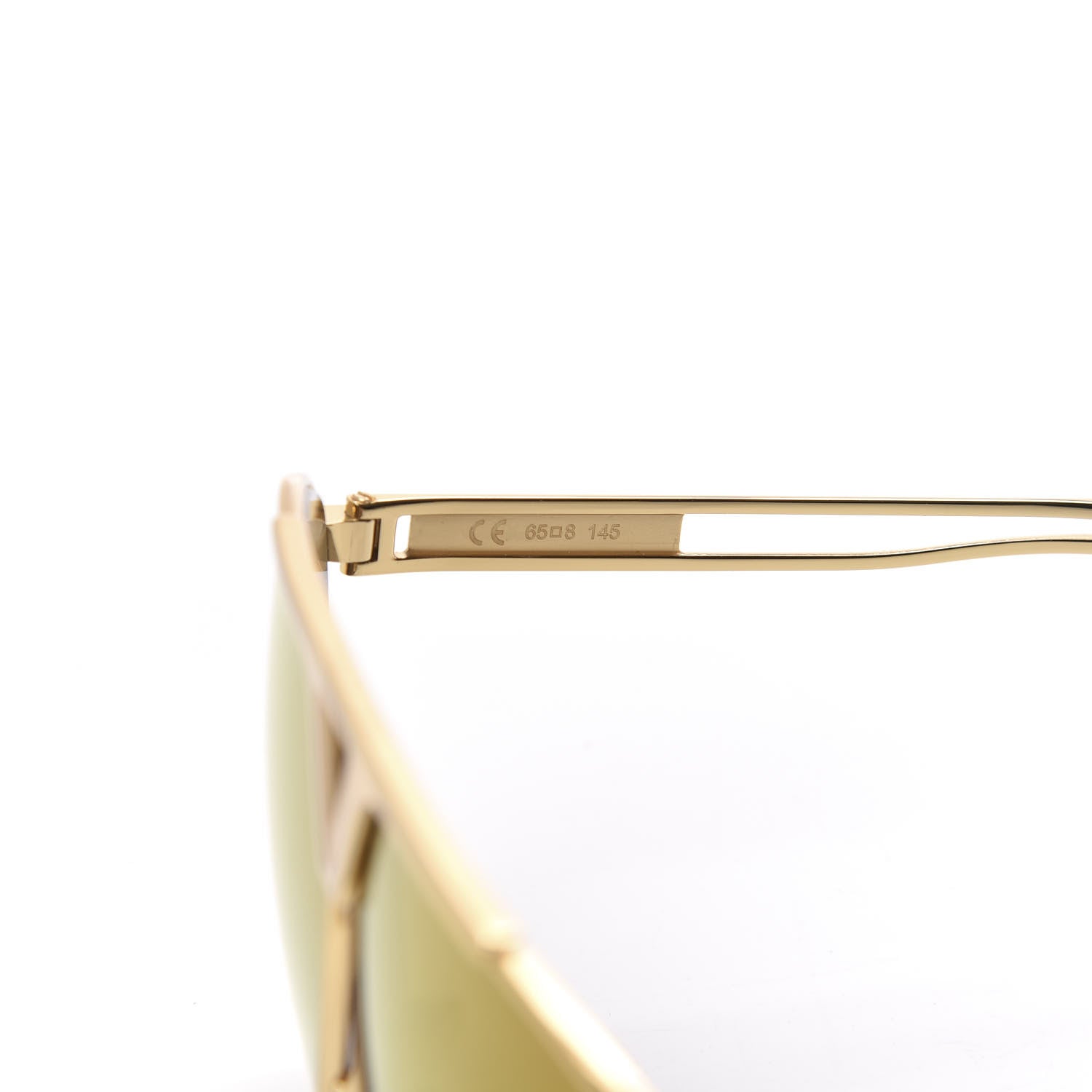 Louis Vuitton Tonca Sunglasses Z2314U Gold 5 of 10
