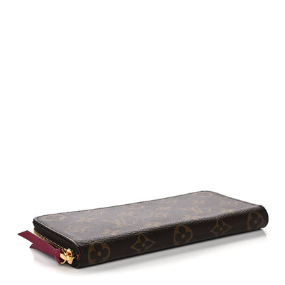 Louis Vuitton Monogram Clemence Wallet Fuchsia 4 of 9