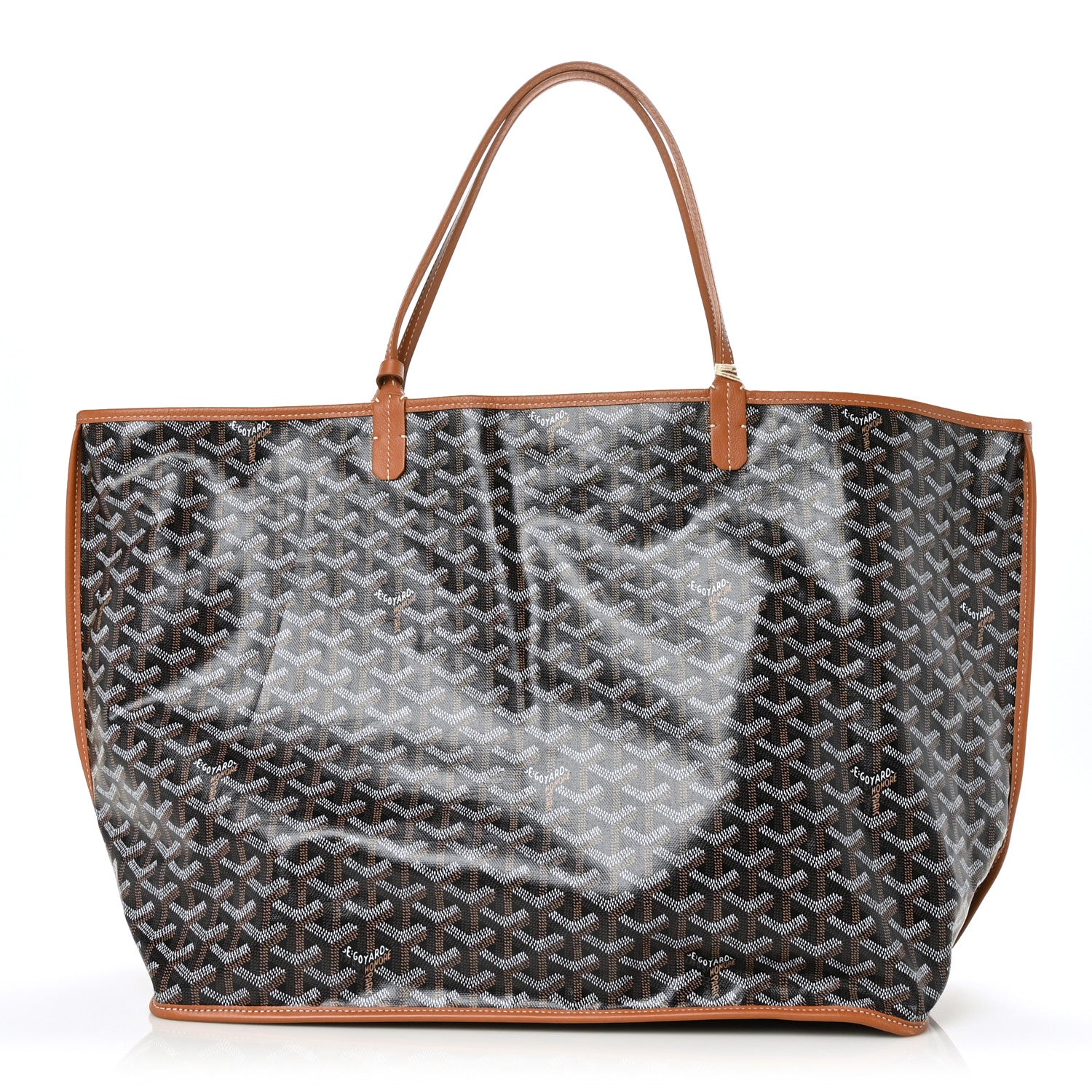 Goyard Goyardine Reversible Anjou GM Black Gold 1 of 16