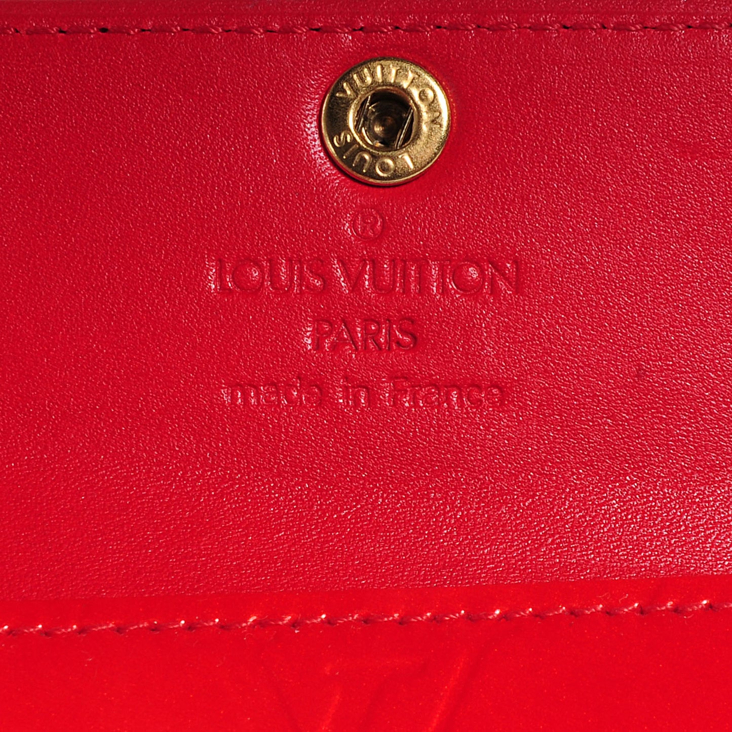 Vernis Ludlow Wallet Rouge