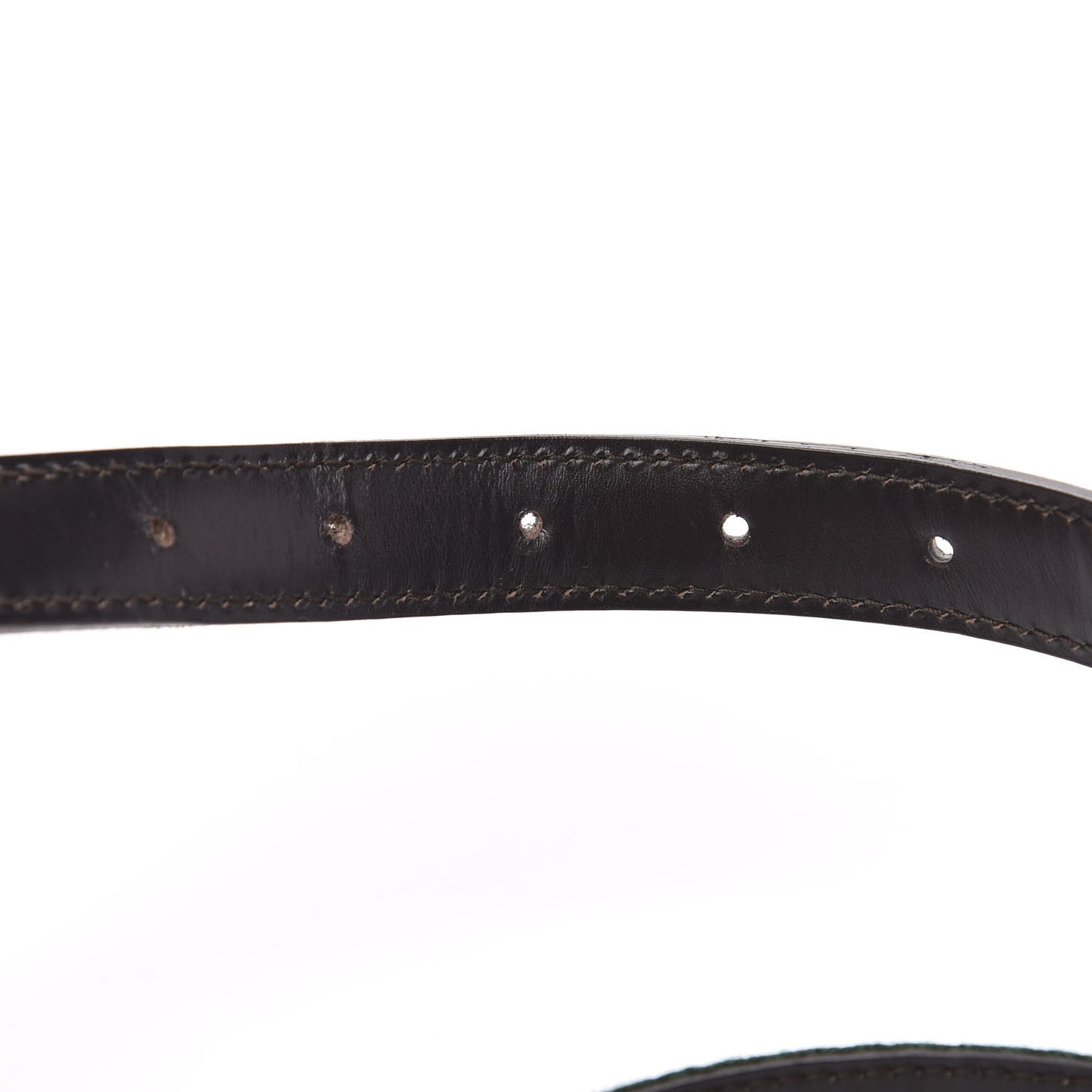 Canvas Web Interlocking G Belt 80 32 Black