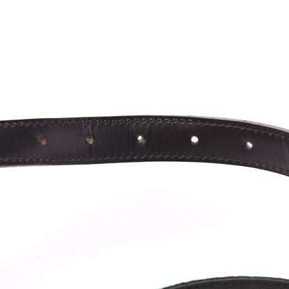 Gucci Canvas Web Interlocking G Belt 80 32 Black 3 of 4