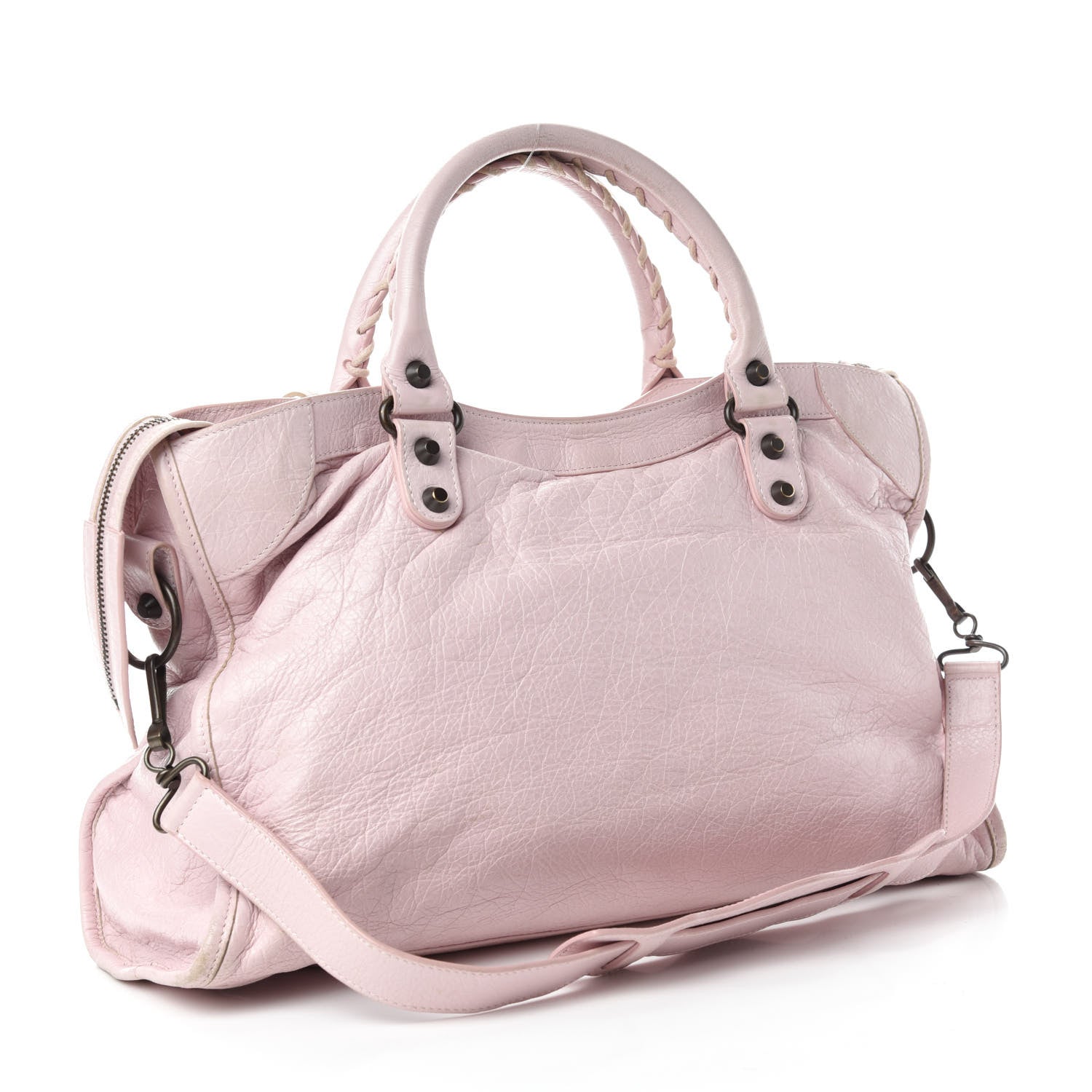 Balenciaga Agneau Classic Hardware City Rose Poudre Rose Petunia 3 of 10