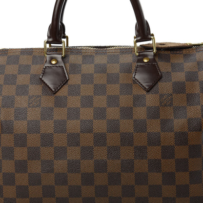 Louis Vuitton Damier Ebene Speedy 30 10 of 10
