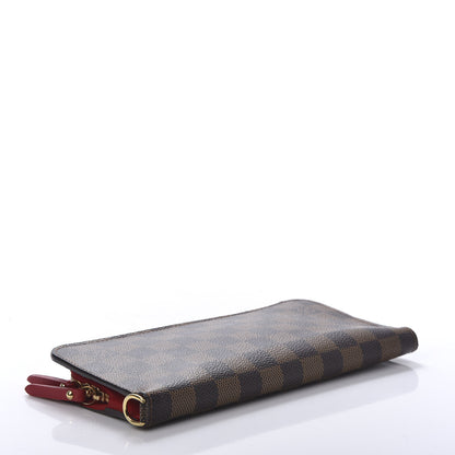 Louis Vuitton Damier Ebene Insolite Wallet Red 4 of 9